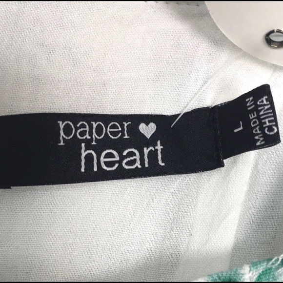 Paper Heart Camilla Linen Dress Tropical Print - Picture 5 of 7